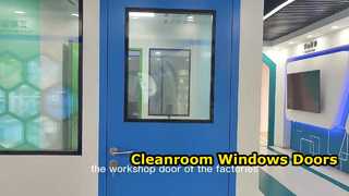 Cleanroom Παράθυρα και Πόρτες
