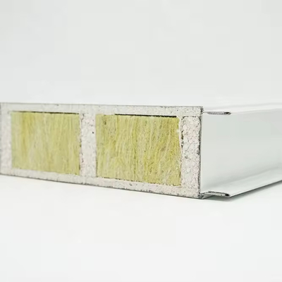 Αγορά 950mm 1150mm πλάτος MGO Rock Wool Sandwich Panel Για καθαρό δωμάτιο νοσοκομείου online manufacture