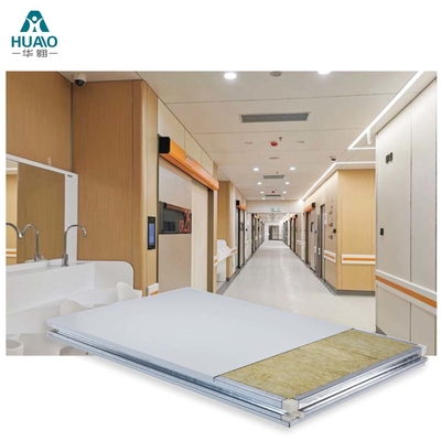 Αγορά Χειροποίητο καθαρό δωμάτιο Rock Wool Sandwich Panel Ηχομόνωση Πυροσβεστική online manufacture