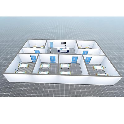 Αγορά Huuao ISO 8 Standard Medical Filling Machine Cleanroom Modular Clean Room Solution online manufacture