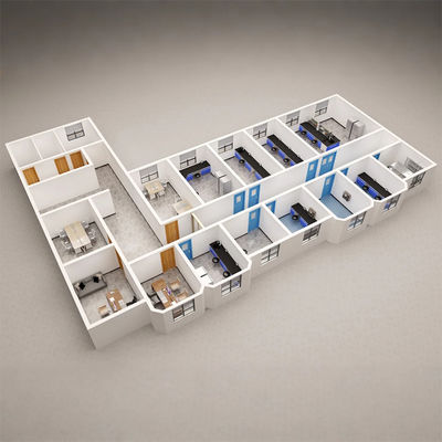 Αγορά Huuao ISO7 ISO8 GMP Cleanroom Modular Clean Room Class 100 Customized Clean Room Engineering Clean Room Project GMP/ISO Clean Room for Pharmaceutical Modular Cleanroom System Project with CE Certifica online manufacture