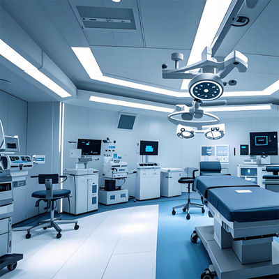 Αγορά Huaao Modular Cleanroom Project with SGS/ISO9001/ISO14001 Certificate Customizable Glass/Stainless Steel Operating Theater Hospital Modular Laminar Air Flow Ceiling Theater Modular Operating Room online manufacture
