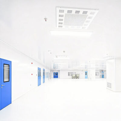 Αγορά Έργο Huaao Modern Fireproof Modular Cleanroom Λύση χωρίς σκόνη για εργαστήριο νοσοκομείου GMP με Γραφιστική διαδικτυακή κατασκευή