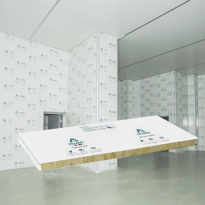 Μηχανή Rock Wool Made Cleanroom Sandwich Panel Ηχητική μόνωση 950mm 1150mm πλάτος