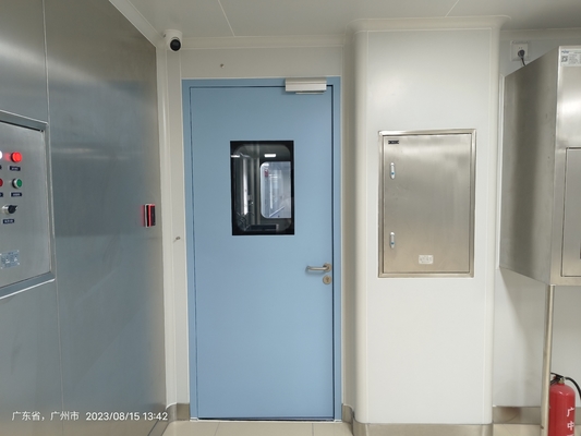 Ατσάλινη πόρτα ερμητική Καθαρό δωμάτιο Ατσάλινη πόρτα για εργαστηριακό νοσοκομείο Καθαρό δωμάτιο