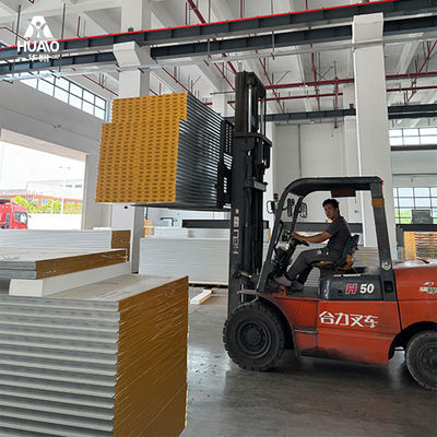 HUAAO GMP Φαρμακευτική Συσκευασία Αίθουσα Καθαρισμού Πάνελ Σάντουιτς από Ατσάλι ISO 8