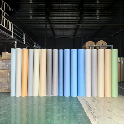 Huaao PVC Vinyl Δάπεδο Roll Φτηνό 2mm Ομογενές PVC Linoleum Roll Δάπεδο για Νοσοκομείο Χώρο Χορού Γυμναστήριο Cleanroom