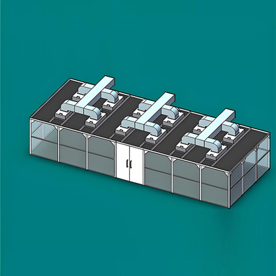 Huuao ISO 5/6/7/8 Standard Dust Free Modular Clean Room Design Professional Project Cleanroom Modular with Low Cost
