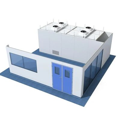 HUAAO Modular Μινιμαλιστικός Σχεδιασμός Προκατασκευασμένος Θάλαμος Καθαρών Χώρων Επιπέδου ISO 5-8 για Εργαστήριο & Νοσοκομειακή Χρήση Εργοστάσιο Χωρίς Σκόνη