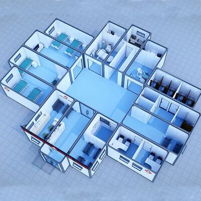 HUAAO ISO Modular Ιατρική Συσκευή GMP Καθαρός Χώρος Νέα Κατάσταση Καθαρός Χώρος για Ιατρικές Συσκευές